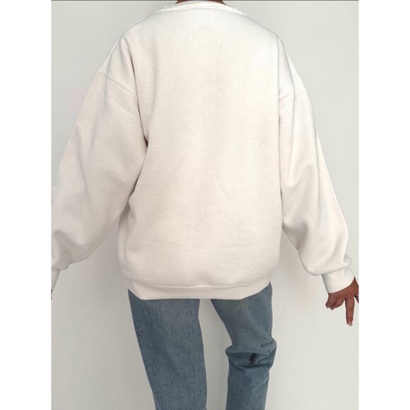 90s vintage grandma quote humor funny graphic novelty pullover sweatshirt large - Picture 4 of 10